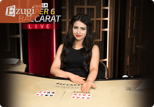 Baccarat Super 6 casino game on WINPH